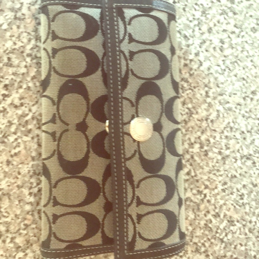 Black Coach Wallet